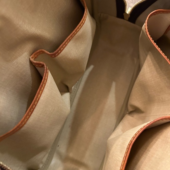 Vintage Louis Vuitton Trouville Leather Handbag Monogram LV Patina 2004 - Picture 13 of 17